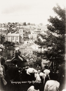 Coming over the bridge