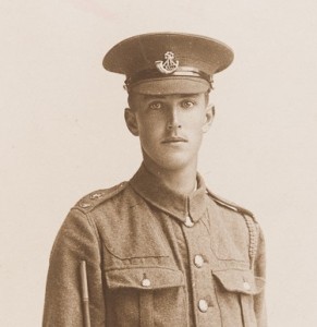 Photograph of Private Thomas Edward Townsend. 1917.