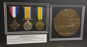 Edward Lewis' medals